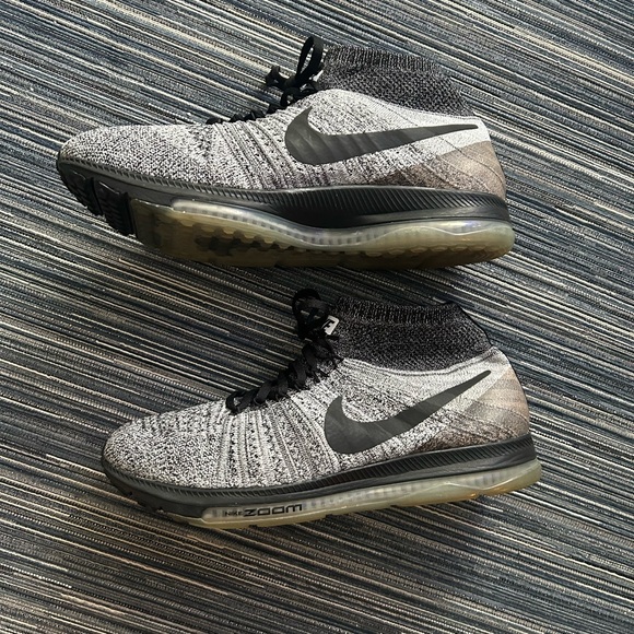 Nike Men’s Zoom All Out Flyknit 'Wolf Grey' Size 11 - Picture 3 of 7
